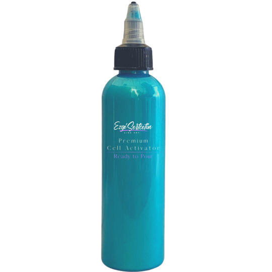 Ezgi Sertcetin; Premium Cell Activator | Ready to Pour | Create Perfect and Unique Cells in your Painting Works | 4oz by Volume | by Ezgi Sertcetin; Category:Ready-Mixed Paint; Image:1